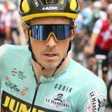 Rohan Dennis avant une étape du Tour de Romandie 2022 KEYSTONE/JEAN-CHRISTOPHE BOTT